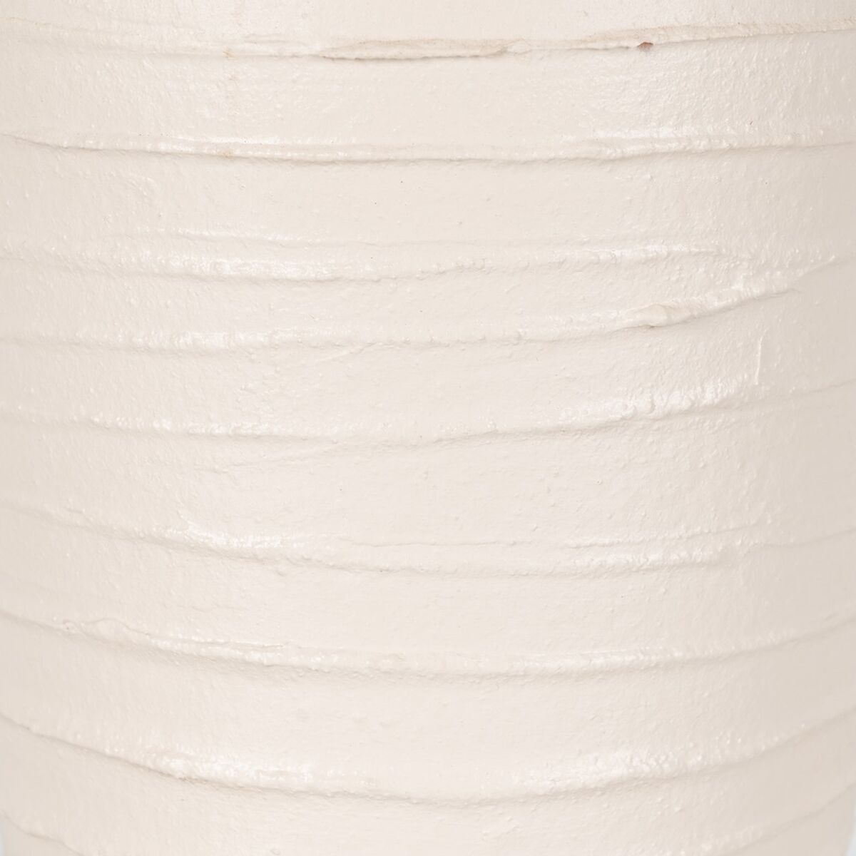 Vase Hvit Keramikk 17 x 17 x 30 cm